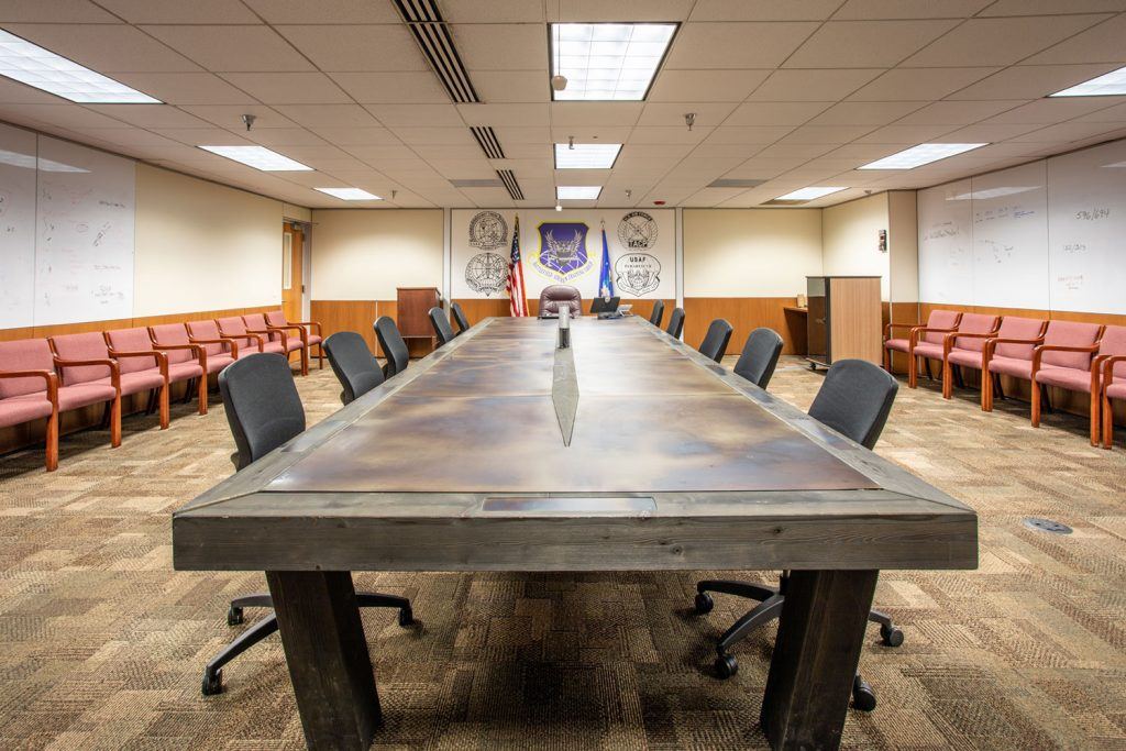 Large conference room at Lackland AFB